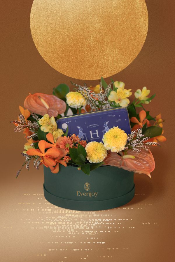 月映華饌 · 丹麥卷禮盒花