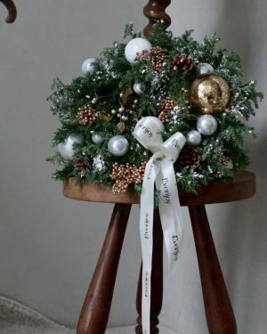 Joy Christmas 聖誕花圈課程